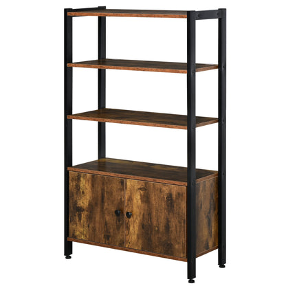 Industrial-Style Shelving Unit