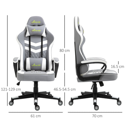 Vinsetto Racing Gaming Chair with Lumbar Support