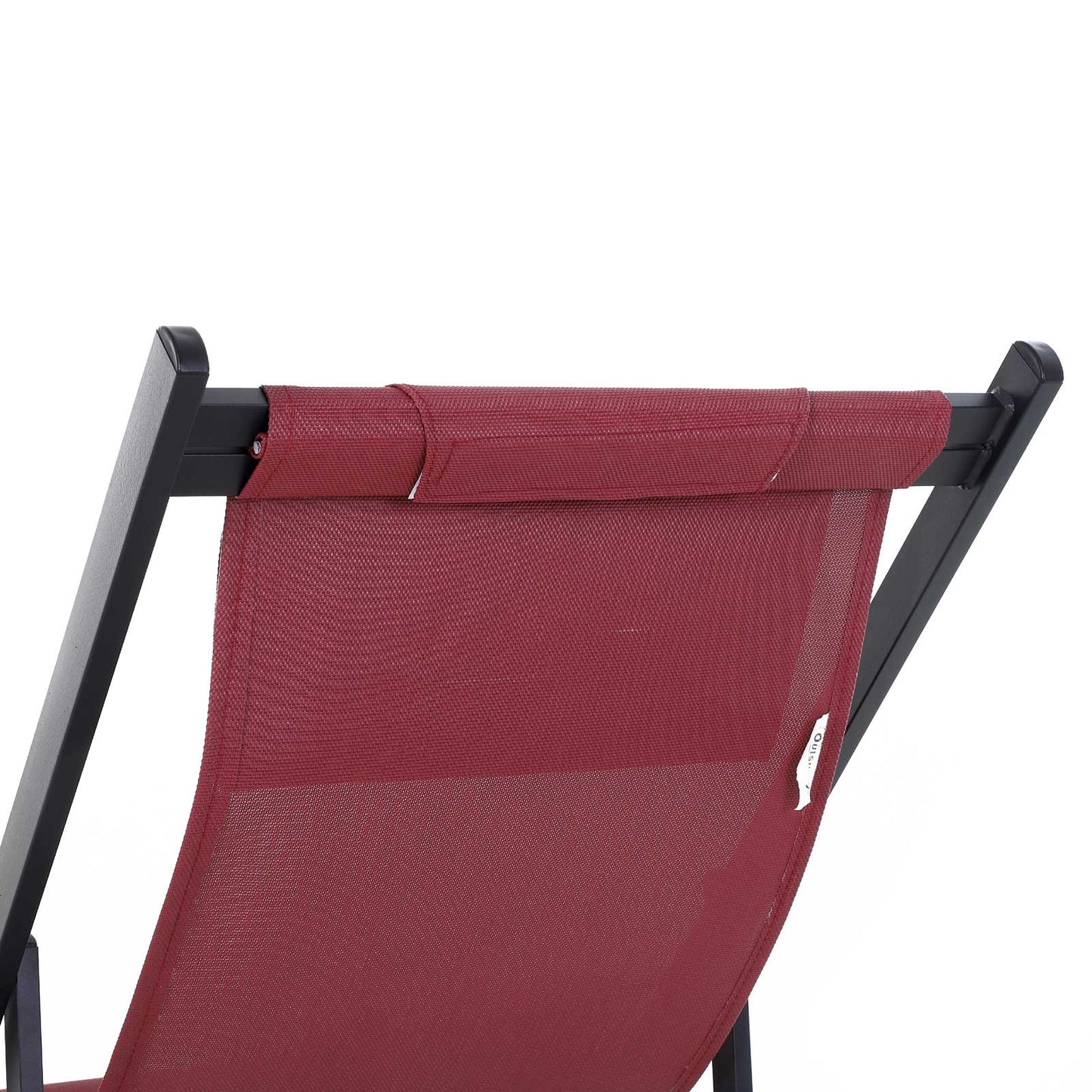 Set of 2 Folding Garden Beach Aluminium Frame Deck Chairs Deckchairs Seaside Folding Garden Patio Lounger