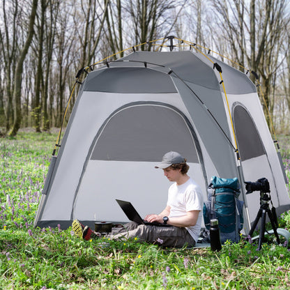 4 Person Automatic Camping Tent