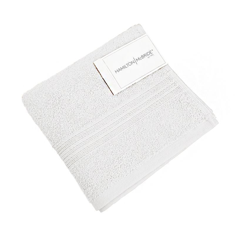 Hamilton Mcbride 2 Hamilton McBride 30cm x 30cm White Face Cloths