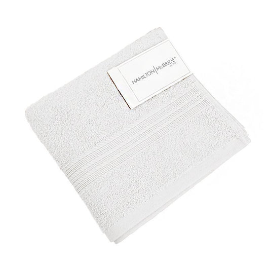 Hamilton Mcbride 2 Hamilton McBride 30cm x 30cm White Face Cloths