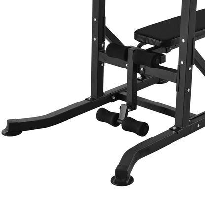 Adjustable&Folded Dip Stands Multi-Function Pull-ups Sit-ups