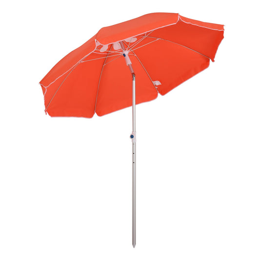 2m Arced Beach Umbrella