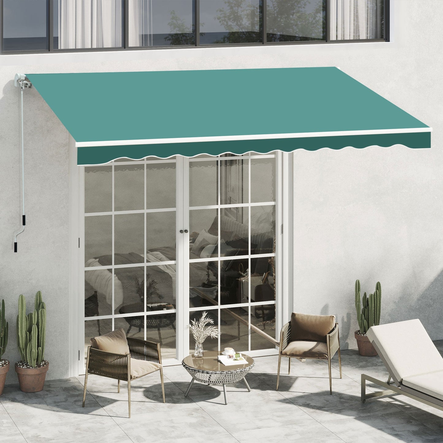 Manual Retractable Awning