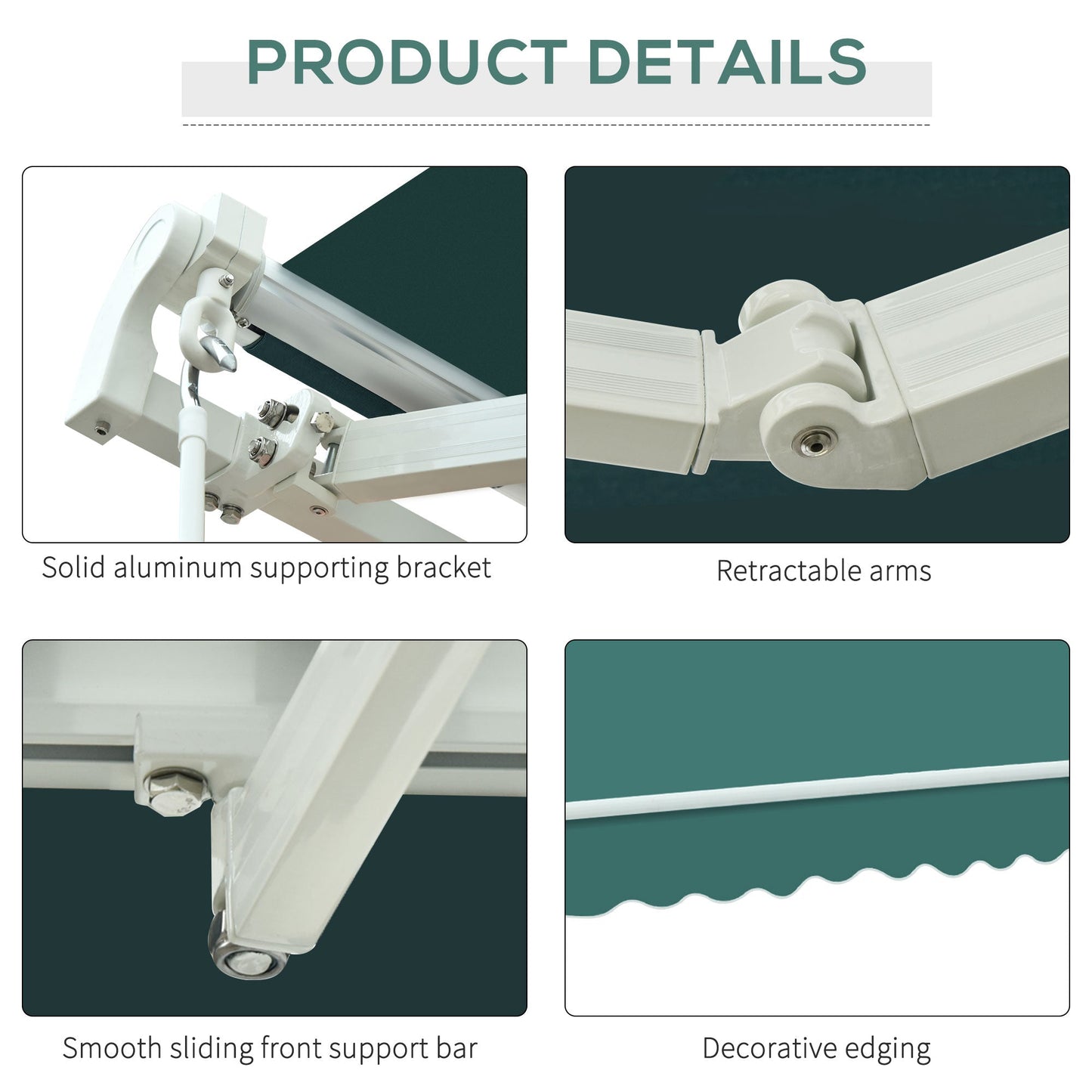 Manual Retractable Awning