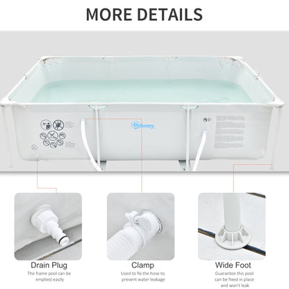 Steel Frame Pool with Filter Pump