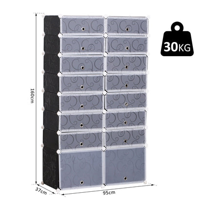 16 Cube Shoe Rack