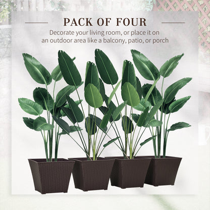 Outdoor Planter Pack of 4