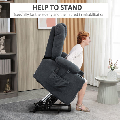 Homcom Oversized Riser and Recliner Chairs for the Elderly