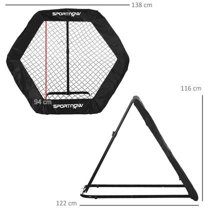 Folding 1.1 x 1.2M Football Rebounder Net by Sportnow