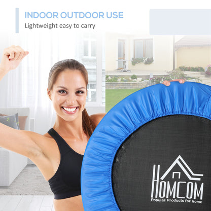 40" Mini Fitness Trampoline Home Gym Yoga Exercise Rebounder Indoor Outdoor Jumper w/ Safety Pad