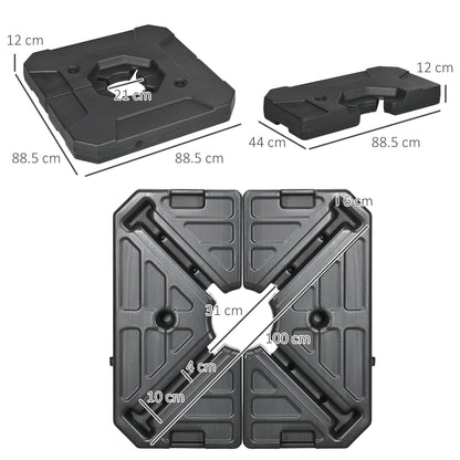 Umbrella Weights for Cantilever Parasols