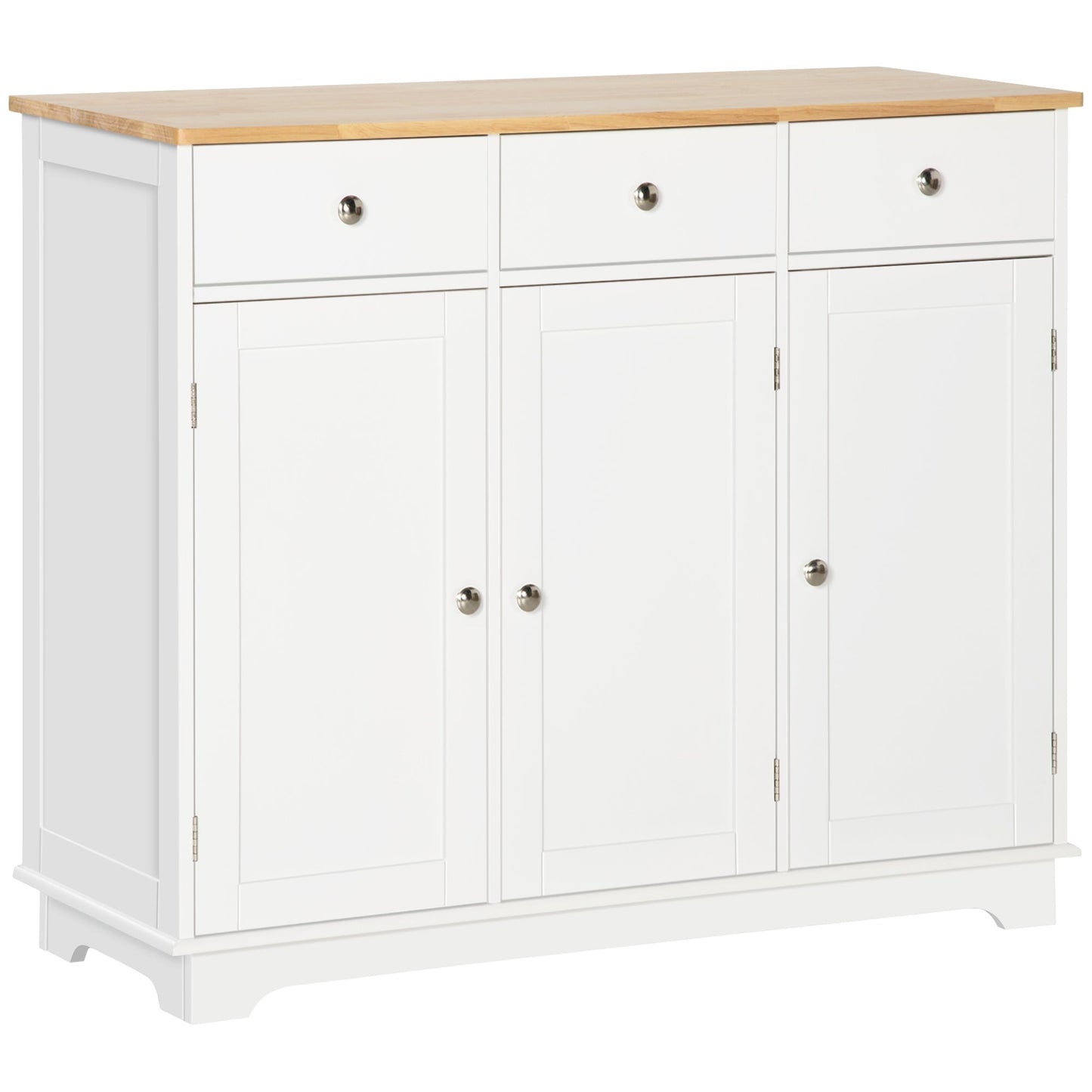 Modern Sideboard with Rubberwood Top