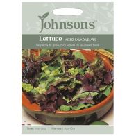 Johnsons Lettuce Mixed Salad Leaves Seeds