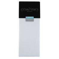 Cotton Mill White Double Poly Cotton Fitted Sheet