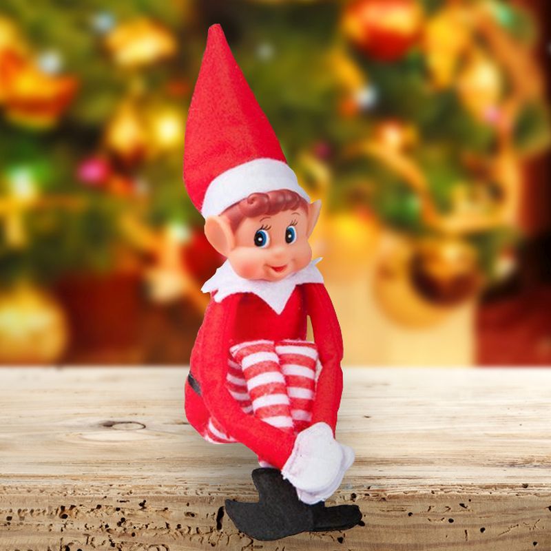 Buy Elves Behavin' Badly Elfie Boy Red Elf 12 Inch - Online at Cherry Lane