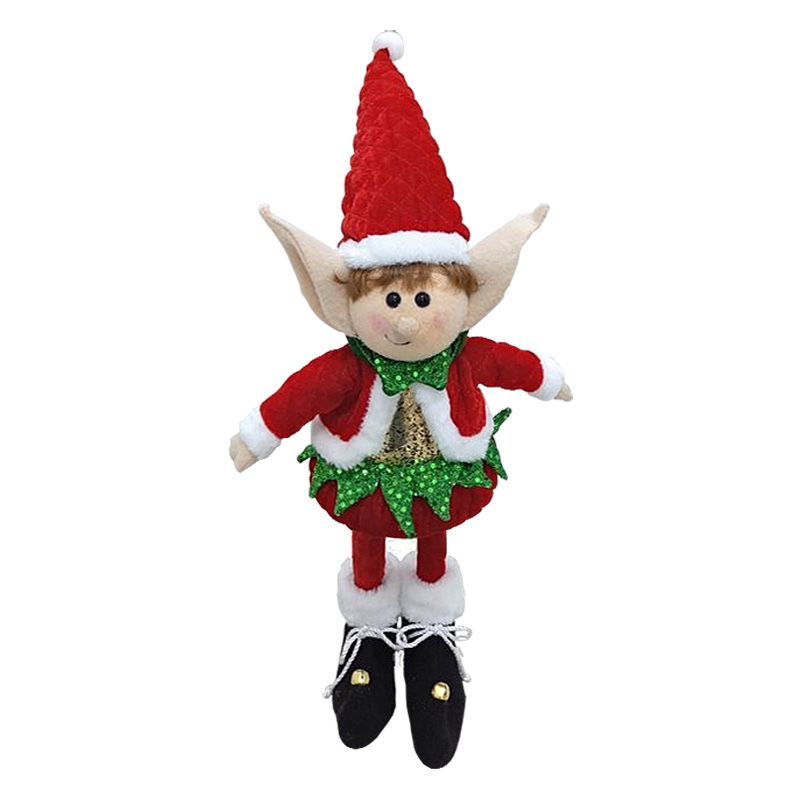 Buy Plastic Elf With Lights Christmas Novelty 45cm - Online at Cherry Lane