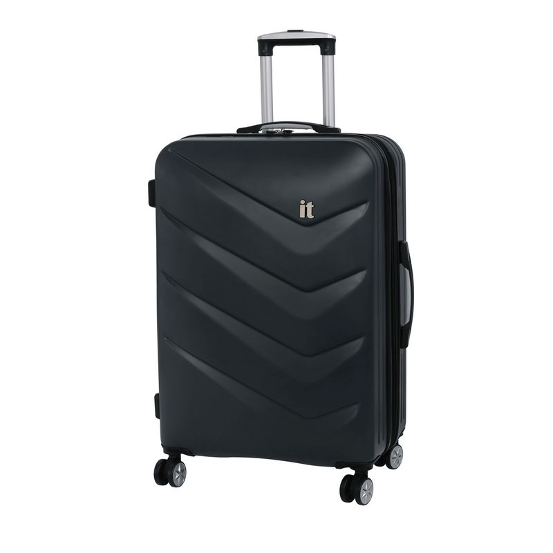 Buy it luggage Black Medium Chevron Suitcase - Online at Cherry Lane