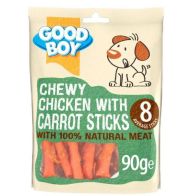 Good Boy Chicken Carrot Stick 90g