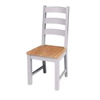 Lucerne Oak Grey Dining Chair
