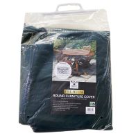 See more information about the Waterproof Cover For Round Table Garden Patio Set Dark Green By Croft