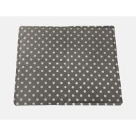See more information about the Cooling Gel Pet Mat - Grey White Dots - Small 50x40cm