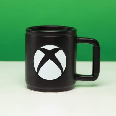 Photos - Doll Paladone Microsfot Xbox Mug Black & White 