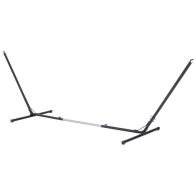 See more information about the Outsunny 3.1?3.8M Adjustable Universal Hammock Stand Metal Frame Garden Camping Picnic Outdoor Patio Replacement ? Stand Only