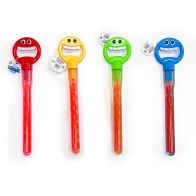 See more information about the Bubble Blizzard Wand Happy Face - 44cm