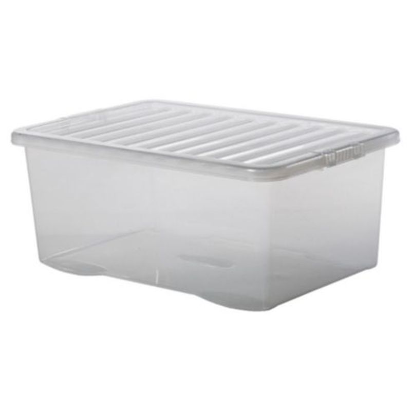 clear box with lid