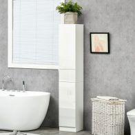 See more information about the kleankin Tall Bathroom Cabinet with Adjustable Shelves