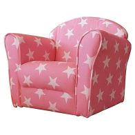 Stars Armchair Pink