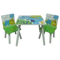 Dinosaur Play Table With 2 Chairs