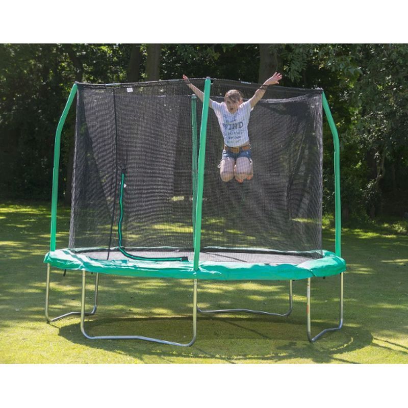 Buy Jumpking Round 12ft Trampoline Safety Net Green Surround Pad Online At Cherry Lane