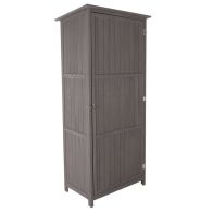 Wensum FSC Wooden Storage Shed - Grey