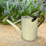 See more information about the Large Watering Can Galvanised Steel 7.5L By Yeoman - Cream