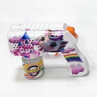 See more information about the Unicorn Bubble Gun White - 18cm