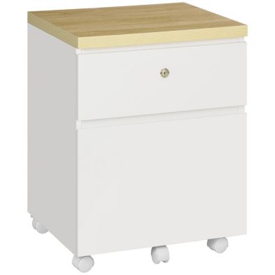 See more information about the Vinsetto 2-Drawer Filing Cabinet with Lock