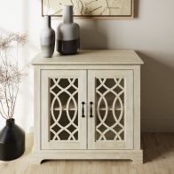 See more information about the Amelie Sideboard Light Grey 2 Doors 1 Shelf