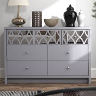 See more information about the Arianna Large Chest of Drawers Grey 7 Drawers
