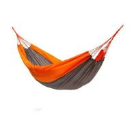 See more information about the Silk Traveller Techno Hammock - Two Tone Orange & Grey