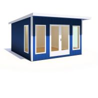 See more information about the Shire Cali 12' 5" x 12' Pent Garden Office - Premium Wax Board