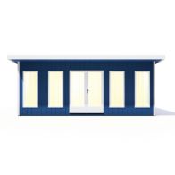 See more information about the Shire Cali 8' 5" x 19' Pent Garden Office - Premium Wax Board