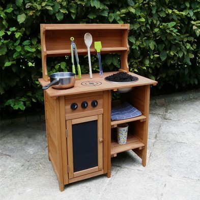 See more information about the Children's Wooden Mud Kitchen by Wensum