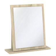 Buxton Small Bedroom Mirror Brown
