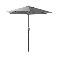 Wensum Patio Garden Umbrella Grey 2.4M