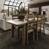 See more information about the Bondi Extending Dining Table Oak Natural 180cm