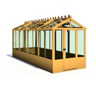 See more information about the Shire Holkham 15' 7" x 6' 2" Apex Greenhouse - Premium Coated