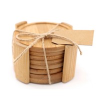 See more information about the 6x Coaster Bamboo - 10cm